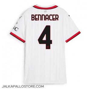 AC Milan Ismael Bennacer #4 Vieraspaita Naisten 2024-25 Lyhythihainen